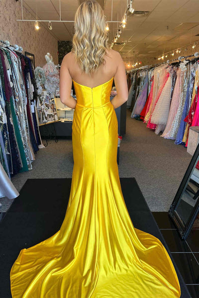 Strapless Long Prom Dresses, Newest 2024 Long Prom Dresses, Popular Mermaid Evening