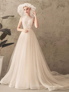 Elegant Newest Long Wedding Dresses, Popular Bridal Gowns, Lace Wedding Dresses