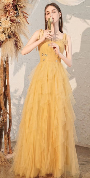 Fancy Long Prom Dresses, Elegant Newest Prom Dresses Long
