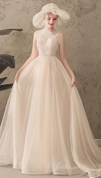 Elegant Newest Long Wedding Dresses, Popular Bridal Gowns, Lace Wedding Dresses