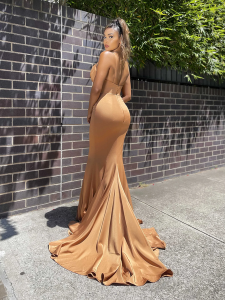 Spaghetti Straps Long Prom Dresses, Newest 2023 Mermaid Prom Dresses, Wedding Guest Dresses