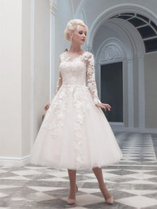 Long Sleeves Lace Wedding Dresses, New Fahion Wedding Dresses