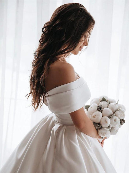 Off The Shoulder Wedding Dresses, Lace Wedding Dresses, Popular Wedding Dresses