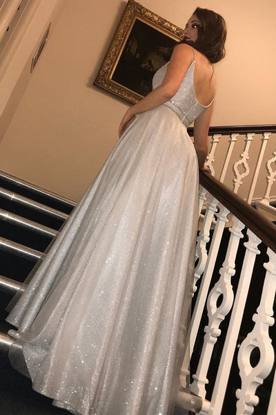 Modest 2020 Long Prom Dresses, Evening Party Prom Dresses, Popular Prom Dresses