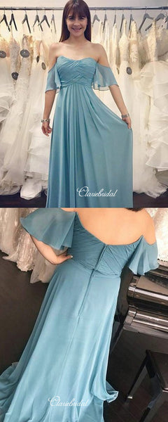 Off The Shoulder Bridesmaid Dresses, Popular Chiffon Bridesmaid Dresses