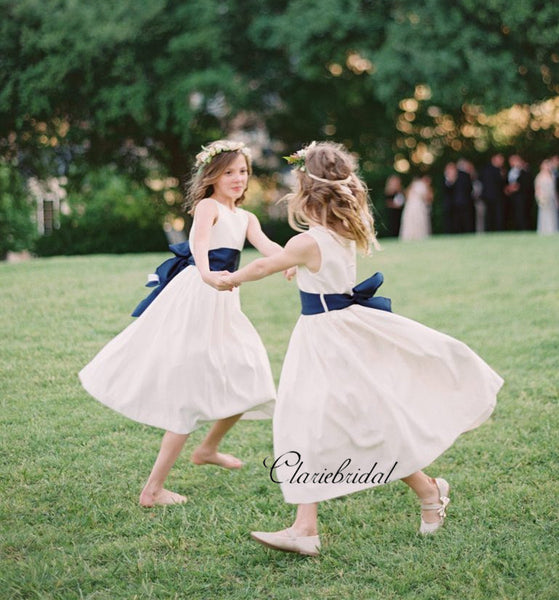 Simple Design Flower Girl Dresses, Popular Little Girl Dresses