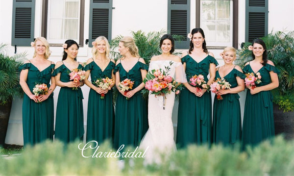 Off Shoulder Bridesmaid Dresses, Popular Bridesmaid Dresses