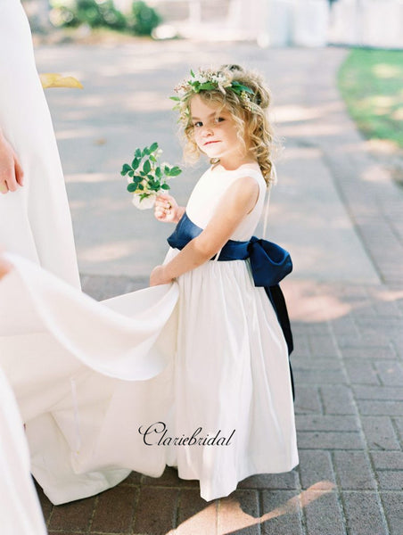 Simple Design Flower Girl Dresses, Popular Little Girl Dresses