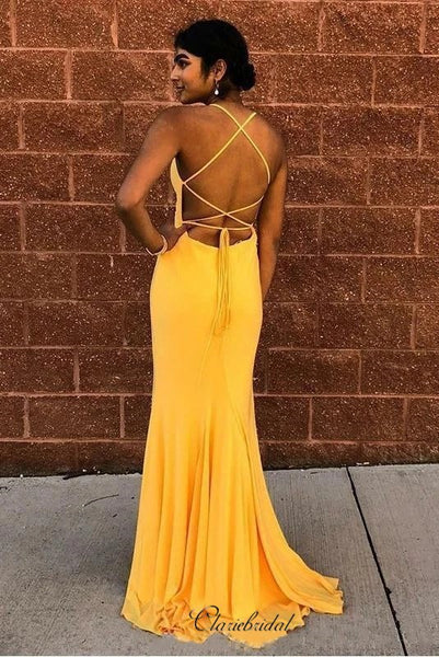 Simple Cheap Long Prom Dresses, 2020 Newest Mermaid Prom Dresses