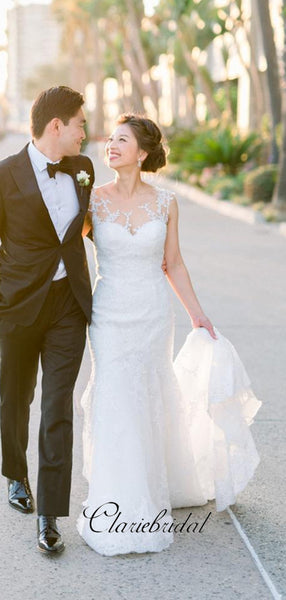 Lace Elegant Wedding Dresses, Graceful Bridal Gowns, Wedding Dresses